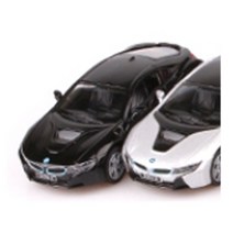 BMW i8 미니카 1대36 스케일 (화이트 블랙 블루)