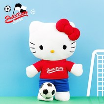 헬로키티 키티 스포츠 야구 축구 테니스 피겨 캐릭터인형, 헬로키티스포츠(축구), 25cm