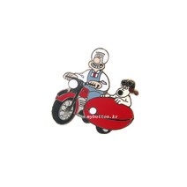 마이버튼 [정품]월레스와 그로밋(Scooter).핀뱃지