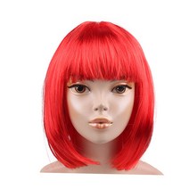 피플스파티 파티가발, 단발머리가발-레드, 단품