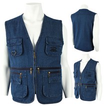 [더빅보스] 텍스 청조끼 남성 사계절 용접용 작업복 낚시 등산 단체