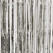 e베이비랜드 파티커튼_생일파티용품 파티데코 태슬 수술 파티용품 셀프백일상, 은박