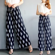 바닐라나인 씨에나 세상편한 저지(쿨)원단 밴딩 와이드팬츠