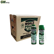 월드 우레탄폼 750ml 건용 일회용 한박스, 월드 우레탄폼 750ml 건용 15개 한박스