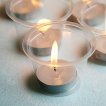 애니데이파티 [프로포즈이벤트] 촛불이벤트, 투명컵50개Set