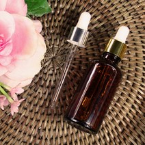 새로핸즈 스포이드 유리병 아로마 오일병 갈색 용기 30ml, 2.스포이드골드캡만(30ml) 1개