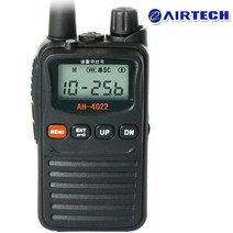 에어텍 생활무전기 AH-4011 / AH4011 FM라디오기능 5핀충전 매장 미용실 소형공사장 골프장 레저, AH-4022