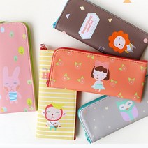 HelloGeeks PU Pencilcase/필통파우치/여학생펜케이스, Lucy