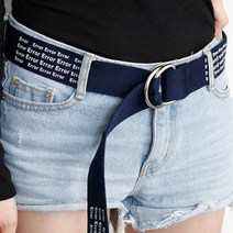 코튼 레터링 벨트 BSP012