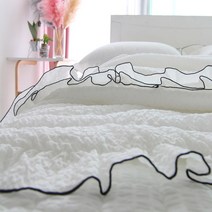 리베홈 뱀부 캉캉 시어서커 리플 이불 세트 구매가능