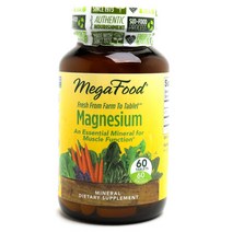 Megafood 마그네슘 타블렛, 60개입, 1개