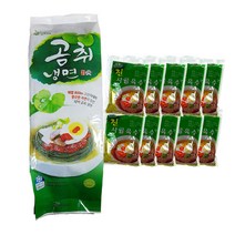산채 곰취냉면10인분+진사골육수10인분, 5500g, 1set