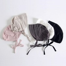 린넨 아기보넷