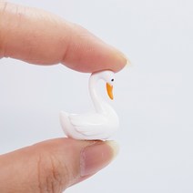 조이어스 마리모 미니어쳐 화분장식 백조 피규어