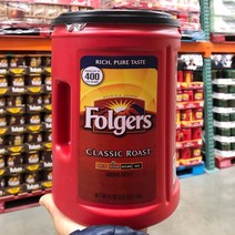 폴저스 미디엄 그라운드 커피 클래식 로스트 865g