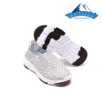 블루마운틴 우븐 슈즈 키즈 쿠키 (BMT-601IEK) 실버