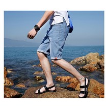 리퍼치스 남자 남성 롤업 기본 청반바지 반바지