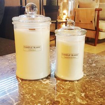 캔들블랑 소이캔들 대용량 700ml, 1개, 화이트머스크