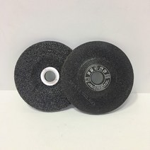 제일연마 옵셋돌 옵세트 4인치 흑색 A연마돌 연삭숫돌