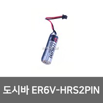 도시바 ER6V 3.6V 2000mAh HRS2PIN짹 리튬배터리 오므론 OMRON 호환배터리, 1개입