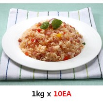 선진포크 스모크햄 쵸핑(볶음밥용) 1kg x 10EA 반찬/간식/냉동/즉석식품/전자레인지, 10개