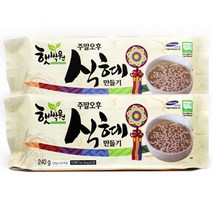 좋은세상 주말오후식혜만들기[국내산-30gx8티백], 240g, 1개