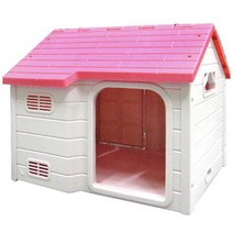 아가명가 SDH-600 애견하우스, 60cm x 50cm x 53cm, 핑크