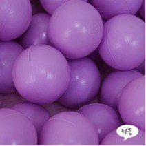 아이보노 볼풀공 100개 촉각공 숫자공 영어공 감각, 01-원색볼풀공100볼-퍼플