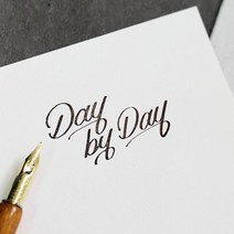 에고이스타 딥펜 캘리그라피 펄잉크, 적막함 그 이름없는 잔별