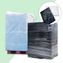 세원비닐 대형비닐덮개 가구 냉장고 세탁기 파렛트 비닐, 흑색