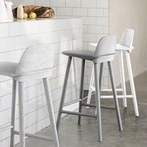 영가구 비야 아일랜드식탁의자, 블랙-60cm