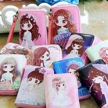 [러블리소녀] 반지갑 여성지갑 학생지갑 장지갑 미니지갑