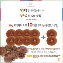 프로버블리 영지버섯 천연 중성 수제 비누 (미용 미백), 110g, 10개