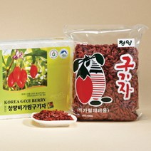 청양구기자농협 우수관리인증 비가림구기자, 1개, 500g