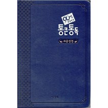 90일 통큰통독 쉬운성경판(대/단본/무지퍼/네이비)