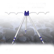 릴5조 3단 원투 삼각받침대/낚시받침대/원터치, 3단5조 알루미늄받침대