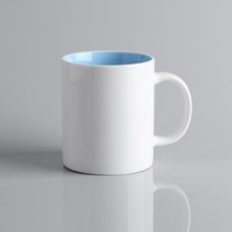 써니스코파 도자기 머그컵 11oz 모음, 컬러인 / 블루 / 48개입, 1box