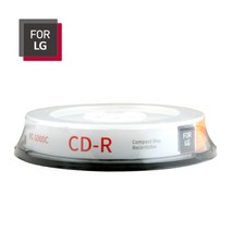 FOR LG)CD-R 10P (700M 52X CAKE) 공CD, 공CD 10입(52X)