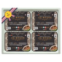 [오늘고기] 순한 돼지갈비찜 (750g x 4) 선물세트, 1세트