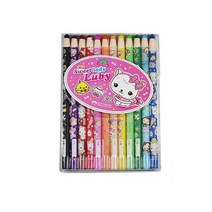 보성 12색 다이아몬드 색연필 종이말이 루비