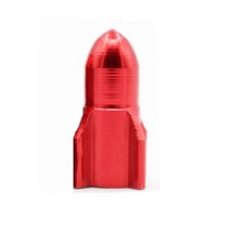 JS커머스 자전거 슈레더 밸브 캡 어댑터 튜브 공기주입, BI057.선택 3 - 슈레더밸브캡 빨강, 1개