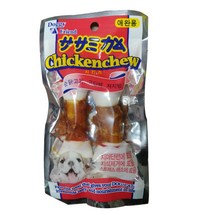 도기프랜드 치킨츄 2P 20개 껌, 1봉, 순닭고기