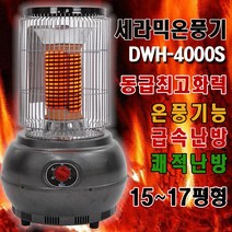 로얄하이텍 온풍전기난로 전기히터 전기온풍기, DWH-4000S 3.2KW 세라믹온풍히터, 엔틱함마톤