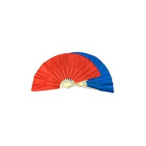 펄럭임이 좋은 무용부채 (학예회 운동회 응원도구), 빨강