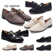 [갓슈] GODSHOE (국내산) 코나체인키 여성구두 펌프스화 정장구두 블로퍼 단화 플랫슈즈