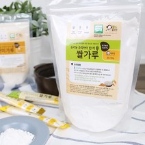 [맘스쌀과자]유기농 이유식 쌀가루/찹쌀가루/현미가루, 찹쌀가루 중기 실속형 400g