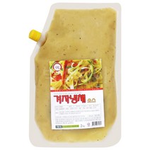 겨자냉채소스, 2kg, 1개, 2kg, 1개