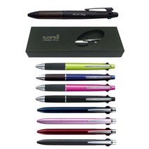 무료 각인 +선물상자 제트스트림 3색 볼펜 4&1 멀티펜 퓨어몰트, MSXE5-1000-05(블랙)각인+상자