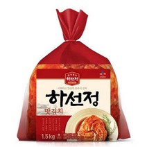 하선정 맛김치 시원하고 깔끔한 김치 1.5kg 아이스박스안전배송, 1개
