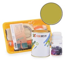 디오페인트 방문/가구페인트 1L세트(엑센트컬러 광택스+젯소250ml+도구세트), 엑센트3, 1set